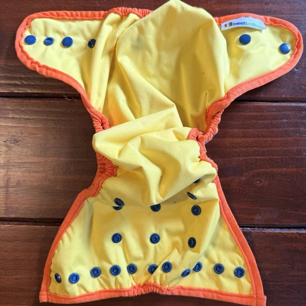 Smart Bottoms Best Bottoms Cloth Diaper Lot Covers S-L Buttons Inserts + Extras